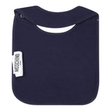 MOSCHINO set cappello-bavetta tinta unita Blu per Neonato MUY079 BLU MOSCHINO 