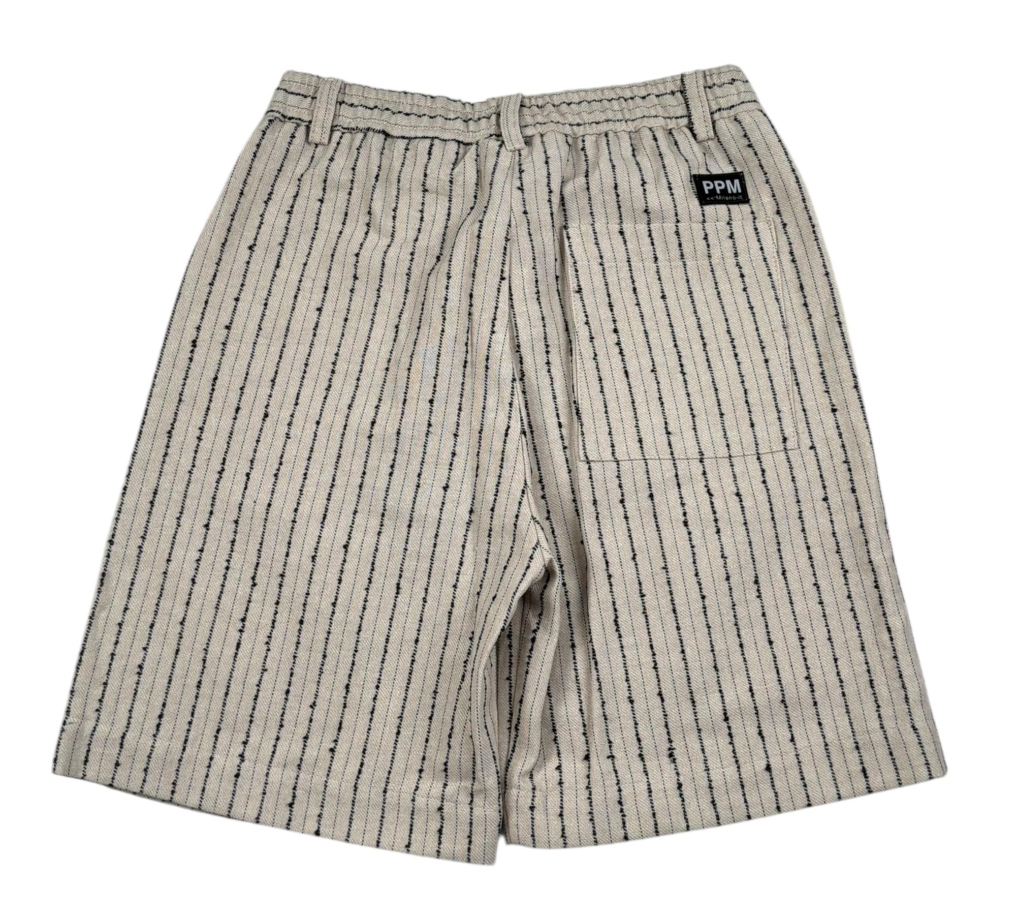 Paolo Pecora Bermuda Tinta Unita con Elastico In Vita per Bambino PP4311 BEIGE PAOLO PECORA 