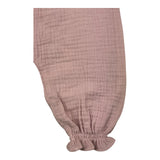 Yoedu Solid Color Ruffled Pink Overalls for Baby Girls
