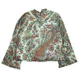 Etro Long Sleeve Shirt Multicolor Fantasy Print For Girls
