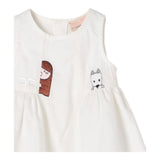 Elisabetta Franchi Completo 2 Pezzi Camicia-Coulotte Bicolore per Neonata ENCD098 BIANCO/ROSA ELISABETTA FRANCHI 