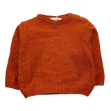 MALVI & CO maglia girocollo tinta unita Arancione per Neonato F24B202GFLI ARANCIONE MALVI & CO 