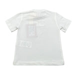 Elisabetta Franchi T-Shirt Girocollo Tinta Unita con Stampa per Neonata EGTS091N BIANCO ELISABETTA FRANCHI 