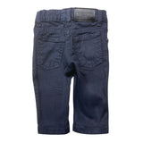 Cesare Paciotti Plain Trousers with Adjustable Waistband Blue for Newborns