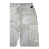 Aspesi Cargo Pants Solid Color With Elastic Waist White For Boys