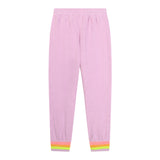 Billieblush Solid Color Elastic Waist Tracksuit Pants Lilac For Girls