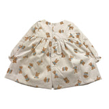 MAYORAL abito tinta unita con stampa  Beige per Neonata 2810X BEIGE MAYORAL 