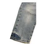 I'M Brian Jeans Tinta Unita con Strappi per Bambino ALEXJ AZZURRO I'M BRIAN 