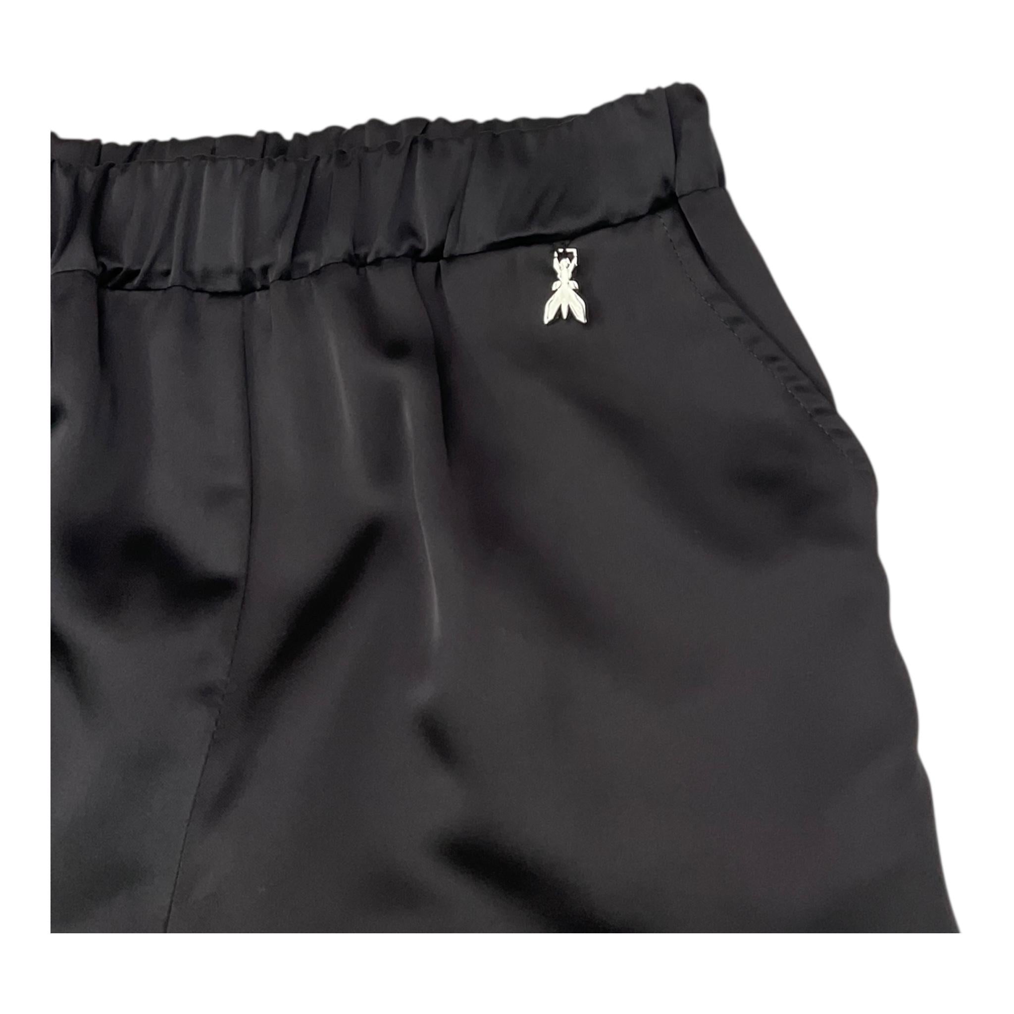 PATRIZIA PEPE pantalone tinta unita con elastico in vita Nero per Bambina 7P0334 NERO PATRIZIA PEPE 