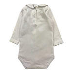 BABIDU body tinta unita con colletto Bianco per Neonata BDAZ BIANCO BABIDU 