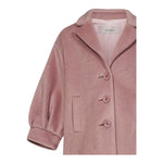 SIMONETTA cappotto tinta unita Rosa per Bambina SV2A00 ROSA SIMONETTA 