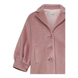 SIMONETTA cappotto tinta unita Rosa per Bambina SV2A00 ROSA SIMONETTA 