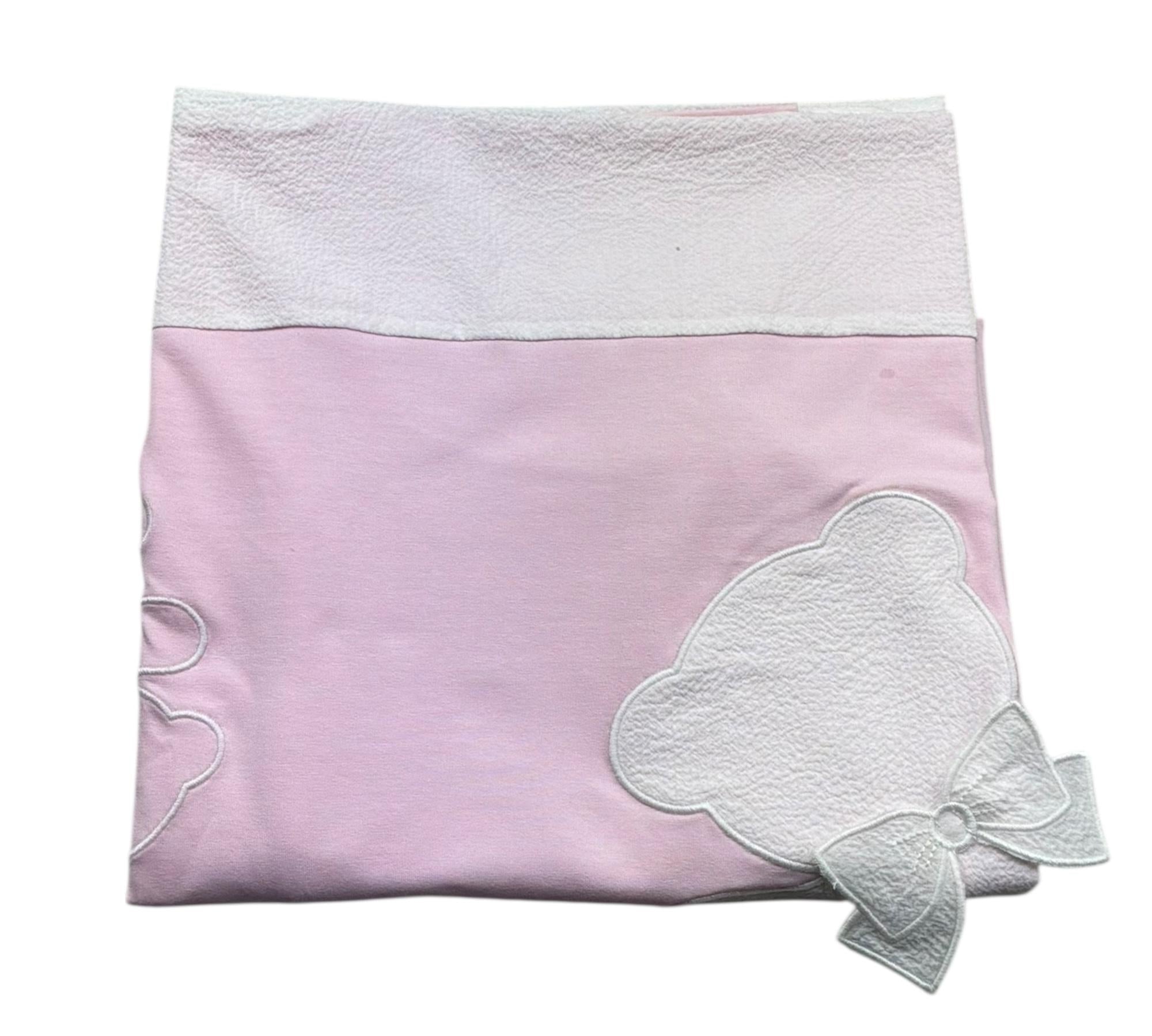 Le Bebe Coperta Tinta Unita  per Neonata LBG6295 ROSA LE BEBE 