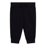 Guess Pantalone Tuta Tinta Unita con Logo per Neonato N93Q17KAUG0 NERO GUESS 