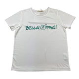 Zhoe &amp; Tobiah Solid Color Print Crewneck T-Shirt White For Boys