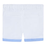 Guess Bermuda Tinta Unita con Elastico In Vita per Neonato I2RD00WEHD0 BIANCO GUESS 