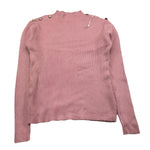 PINK BABY completo 2 pezzi maglia-pantalone tinta unita Rosa per Bambina QC1171AB ROSA PINK BABY 