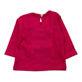 EMC shirt gircollo tinta unita con stampa Fuxia per Neonata BX2276 FUXIA EMC 