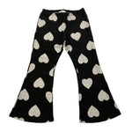 MAGIL pantalone tinta unita modello zampa fantasia cuori Nero per Bambina GN25165 NERO MAGIL 