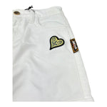 Just Cavalli Pantalone Tinta Unita Modello Palazzo per Bambina JGP26129PA BIANCO JUST CAVALLI 