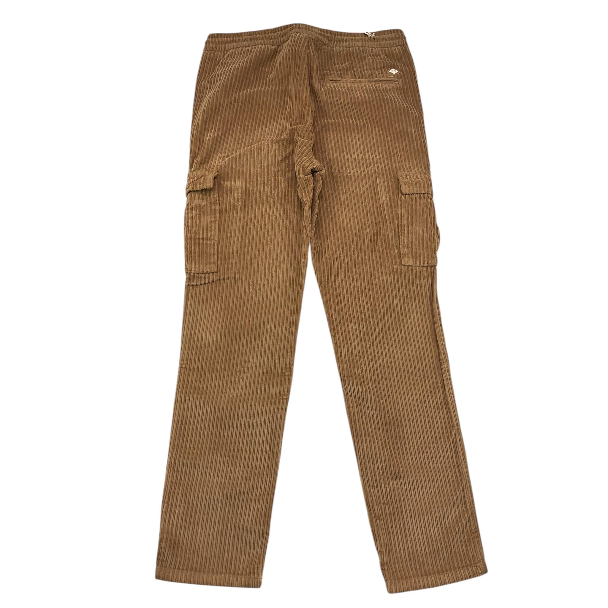 NUPKEET pantalone tinta unita in camoscio con elastico in vita Cammello per Bambino 4DNK337 CAMMELLO NUPKEET 