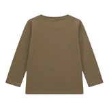 GUESS shirt girocollo tinta unita con stampa Verde per Bambino N4BI20I3Z14 VERDE GUESS 