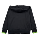 Refrigiwear Felpa con Zip E Cappucci Tinta Unita per Bambino 109WRMJS25 NERO REFRIGIWEAR 