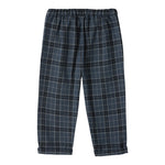 IL GUFO pantalone tinta unita con fantasia a righe Blu per Neonato A24PL291W3067N BLU IL GUFO 