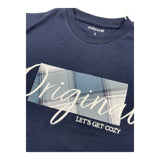 MAYORAL shirt girocollo tinta unita con stampa Blu per Neonato 4046NX BLU MAYORAL 