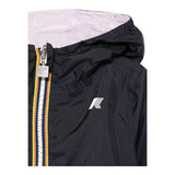K-Way Giubbino Reversibile con Zip E Cappuccio per Bambina K61313WX BLU/ROSA K-WAY 