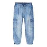 Mayoral Jeans Tinta Unita con Elastico In Vita per Bambino 3573 AZZURRO MAYORAL 