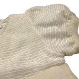 NINNAOH abito cerimnia tinta unita mezza manica Beige per Neonata I23AB36 BEIGE NINNAOH 