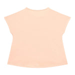 Guess T-Shirt Tinta Unita Girocollo con Stampa per Neonata K4GI01K6YW4 ROSA GUESS 