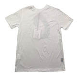 Nails Milano T-Shirt Crew Neck Solid Color White For Kids