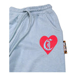 Just Cavalli Pantalone Tuta Tinta Unita con Logo per Neonata JIP26034PA AZZURRO JUST CAVALLI 