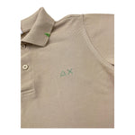 Sun68 Polo Mezza Manica Tinta Unita con Logo per Bambino A35301 BEIGE SUN68 