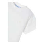 Mayoral T-Shirt In Maglia Girocollo Tinta Unita per Neonato 3028N BIANCO MAYORAL 
