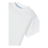 Mayoral T-Shirt In Maglia Girocollo Tinta Unita per Neonato 3028N BIANCO MAYORAL 