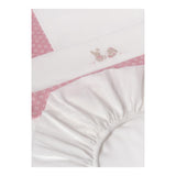 Mayoral Set Coperta 3 Pezzi Bicolore con Stampa per Neonata 9466 BIANCO/ROSA MAYORAL 