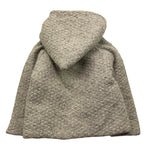 PAZ RODRIGUEZ cappotto tinta unita con cappuccio Grigio per Neonato 012130927 GRIGIO PAZ RODRIGUEZ 