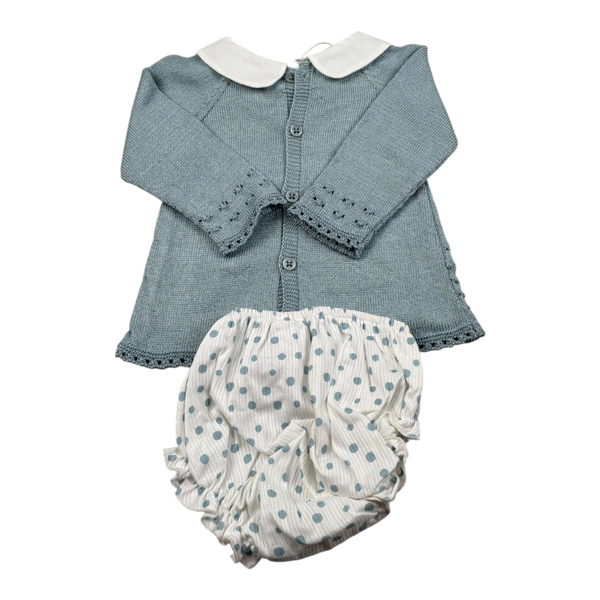 Paz Rodriguez Completo 2 Pezzi Maglia-Culotte per Neonata 003122668 PETROLIO PAZ RODRIGUEZ 