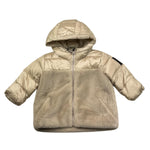 BOMBOOGIE giubbino tinta unita cn cappuccio e pelliccia Beige per Neonata 8836 BEIGE BOMBOOGIE 