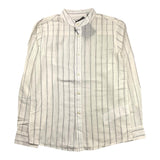 Dan John Long Sleeve Shirt Solid Color Korean Collar Cream For Boys