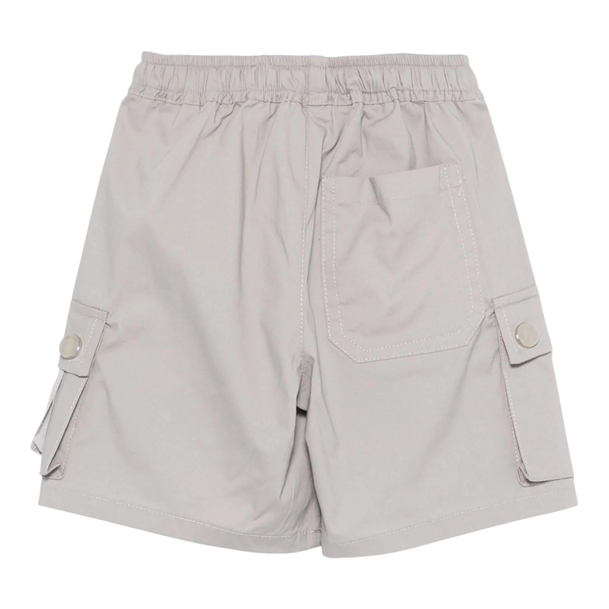 Iceberg Bermuda Tinta Unita con Elastico In Vita per Neonato BMICE5113B GRIGIO ICEBERG 