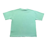 Hinnominate Girls' Mint Logo Solid Color Crew Neck T-Shirt