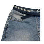 Mayoral Bermuda In Denim Tinta Unita con Elastico In Vita per Bambino 1248 BLU MAYORAL 