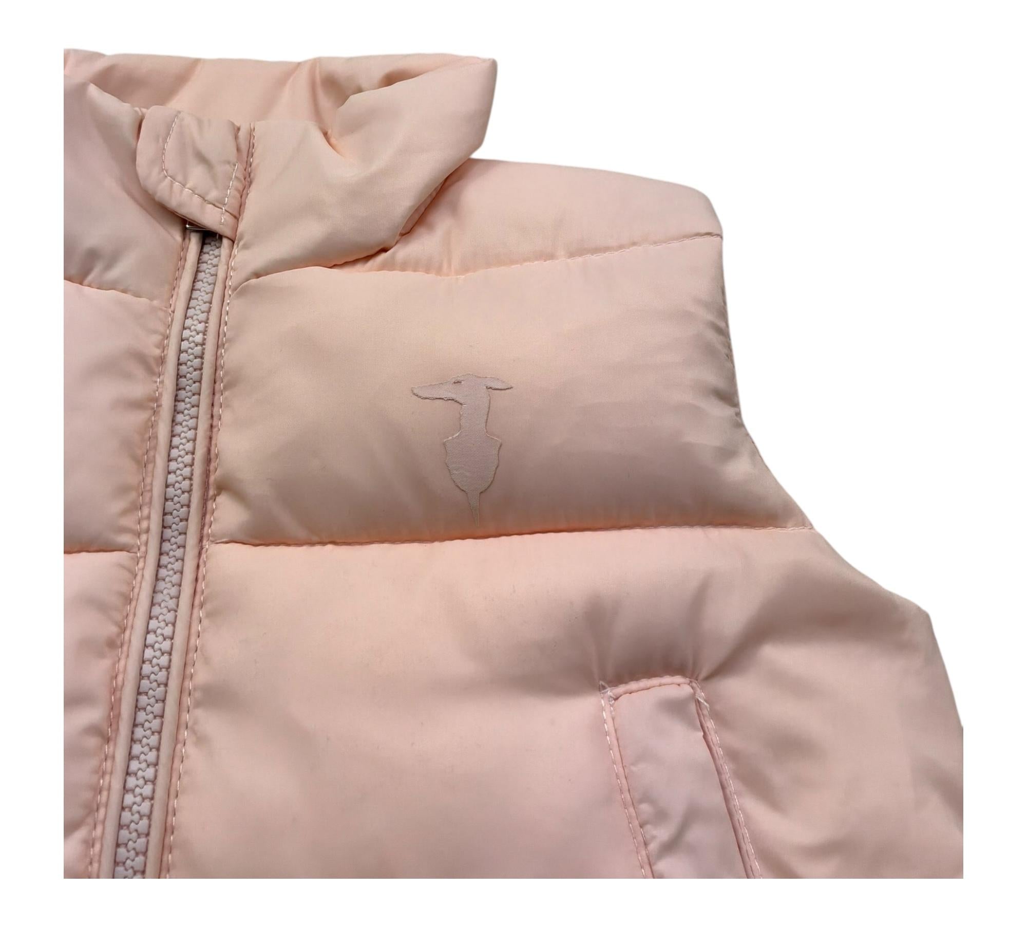 Trussardi Smanicato Tinta Unita con Logo per Bambina TGP26008PI ROSA TRUSSARDI 