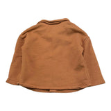Aventiquattrore Long Sleeve Solid Color Brick Shirt for Baby