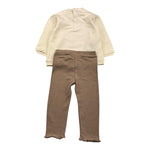 MAYORAL completo bicolore felpa-leggins con stampa Panna per Neonata 2786XX PANNA MAYORAL 