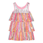 Billieblush Abito Multicolor con Paillettes Giromanica per Bambina U20968XXX MULTICOLOR BillIEBLUSH 